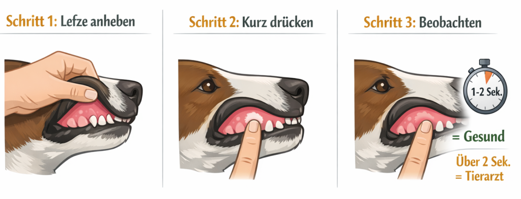 Infografik: Kapillarfüllzeit Text