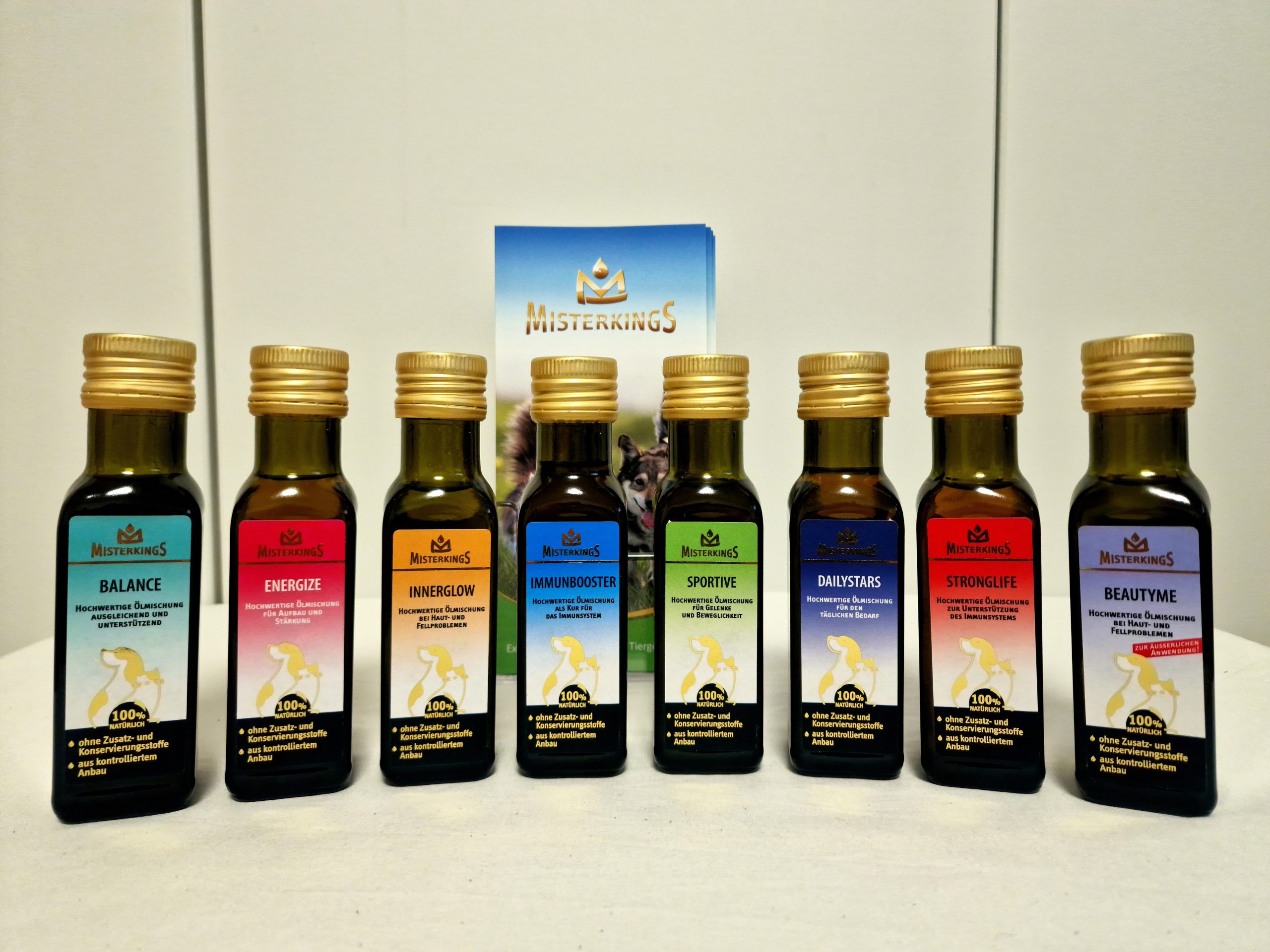 Futteröl Hund – verschiedene kaltgepresste Öle