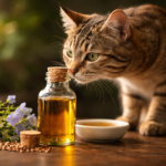 Leinöl Katze