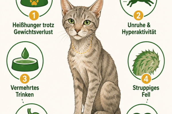 Schilddrüsenüberfunktion bei Katzen