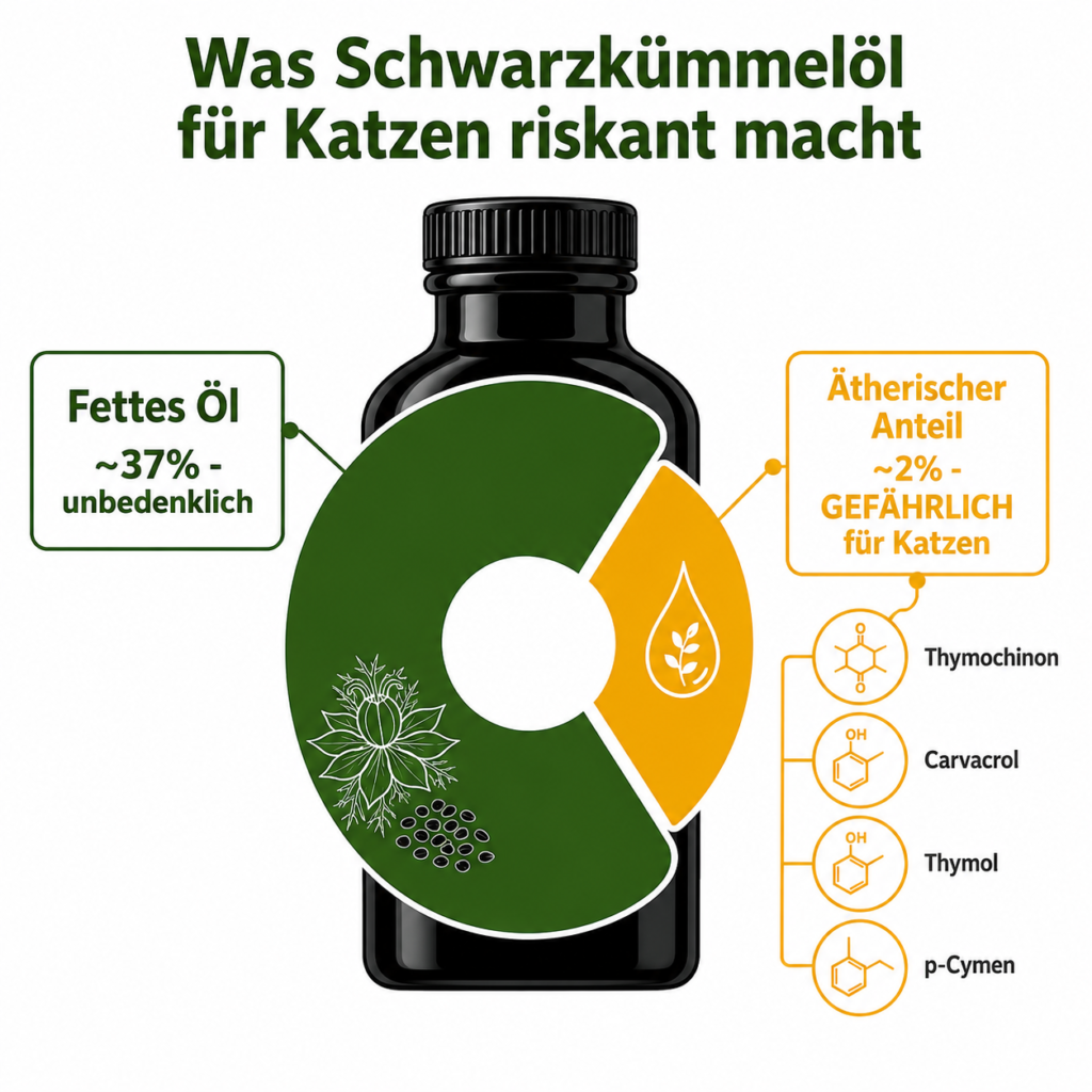 Was steckt im Schwarzkümmelöl (Zusammensetzung)